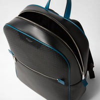 Sac à dos en toile stepan - Black & Petrol