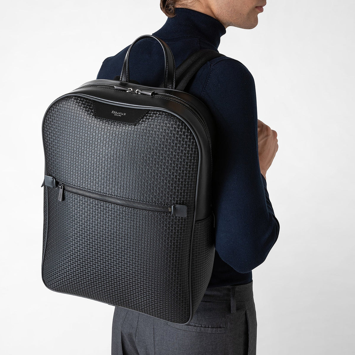 Sac à dos en toile stepan - Black & Eclipse