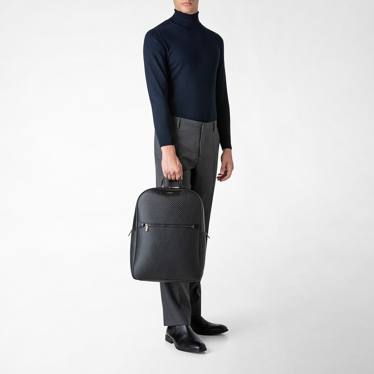 Sac à dos en toile stepan - Black & Eclipse