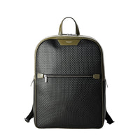 Sac à dos en toile stepan - Eclipse Black & Moss Green