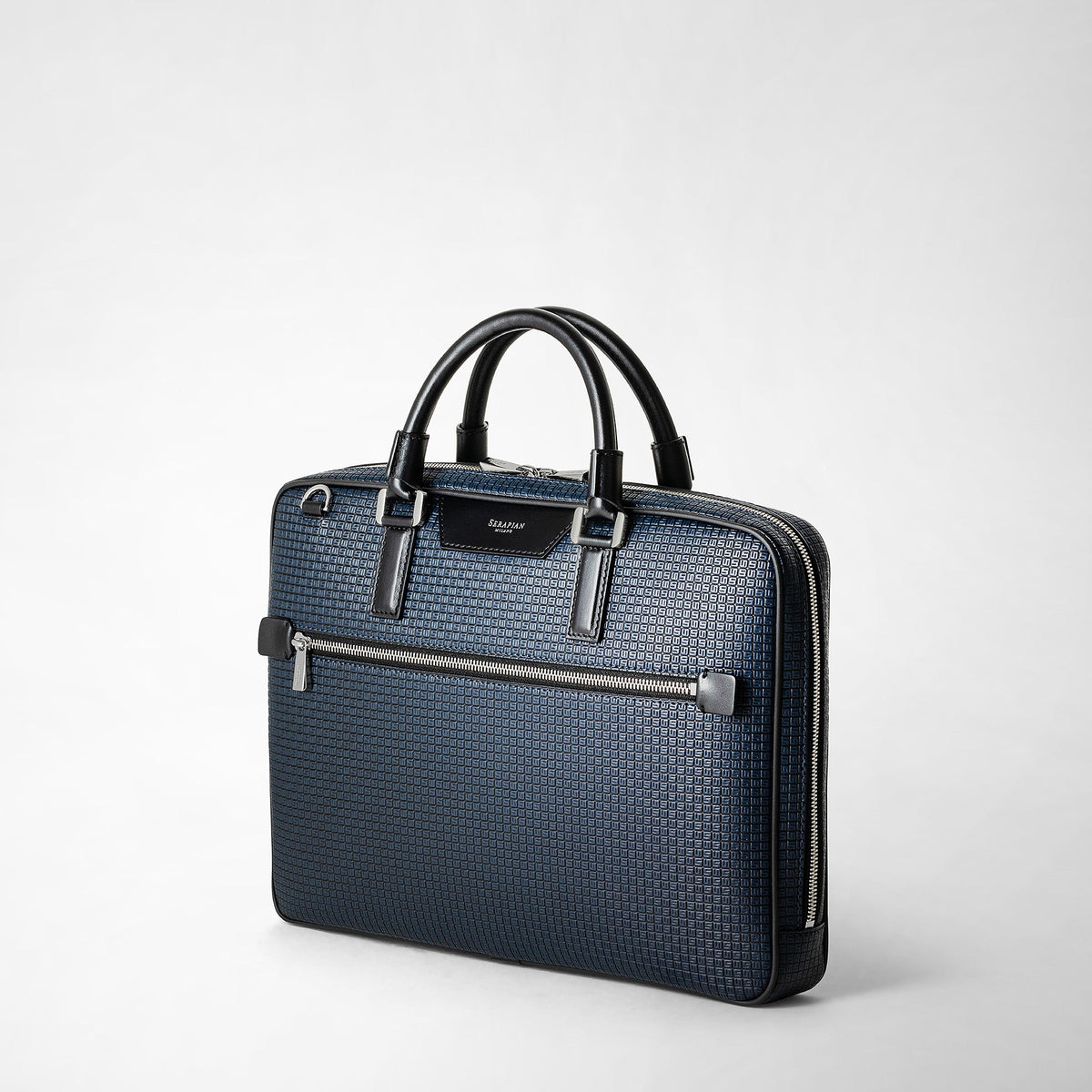 Xslim briefcase Stepan Sust Ocean/Black - Ocean Blue & Black