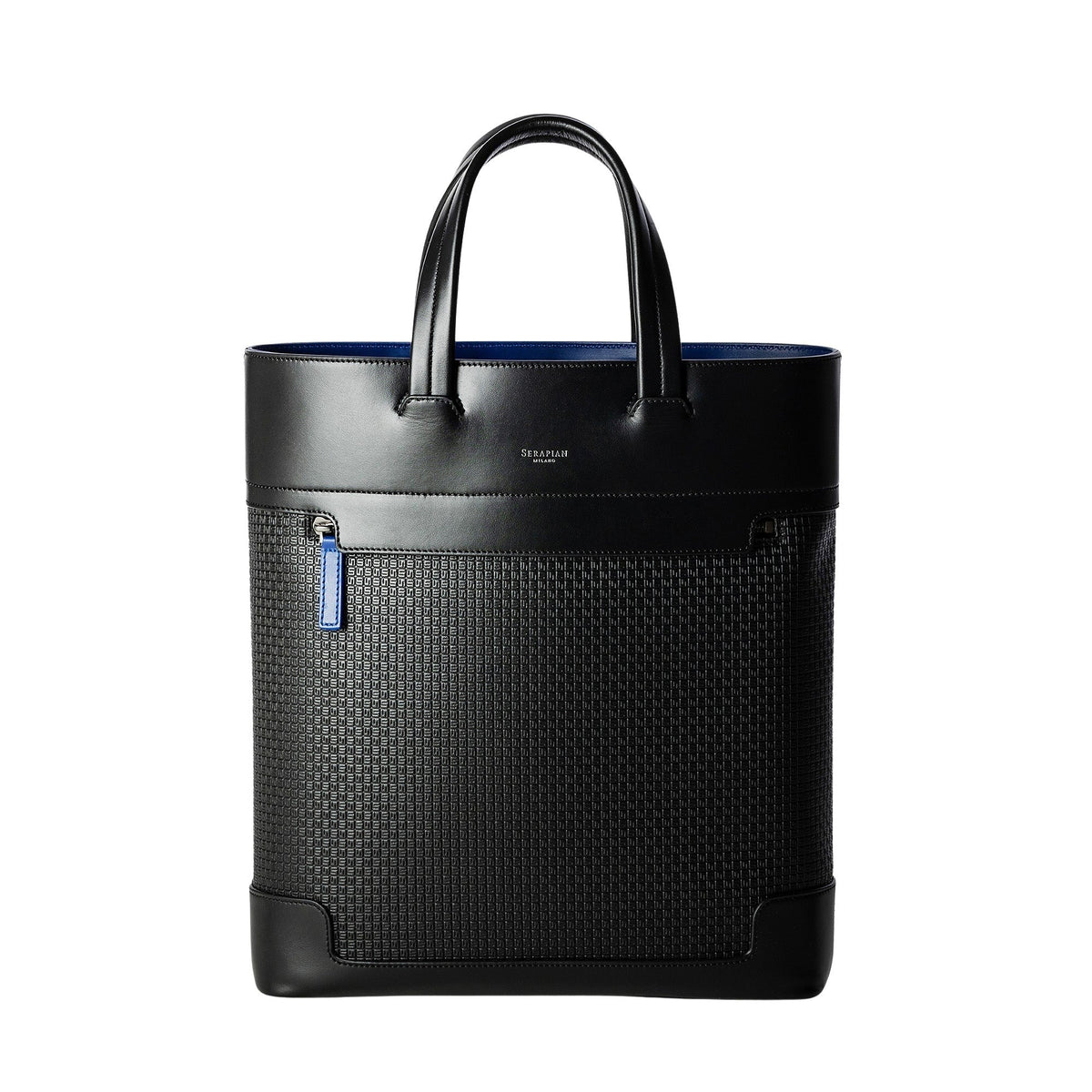 N/S tote Stepan 72 Black/Winter Blue - Black & Winter Blue