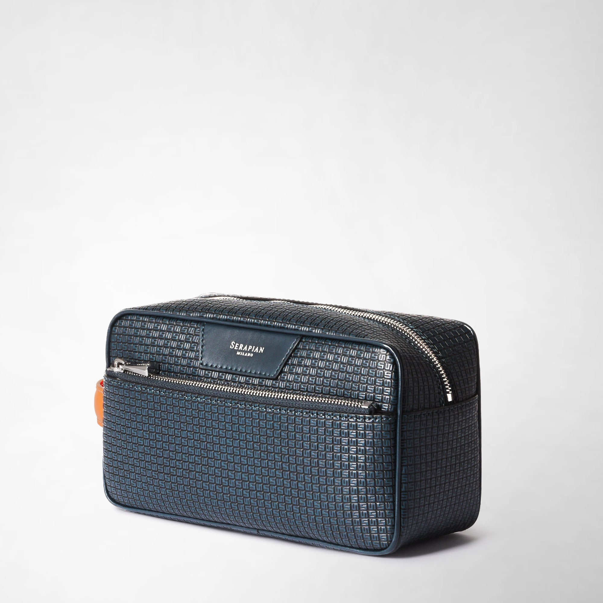 Trousse de toilette en toile stepan - Ocean Blue & Navy