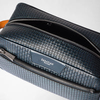 Trousse de toilette en toile stepan - Ocean Blue & Navy
