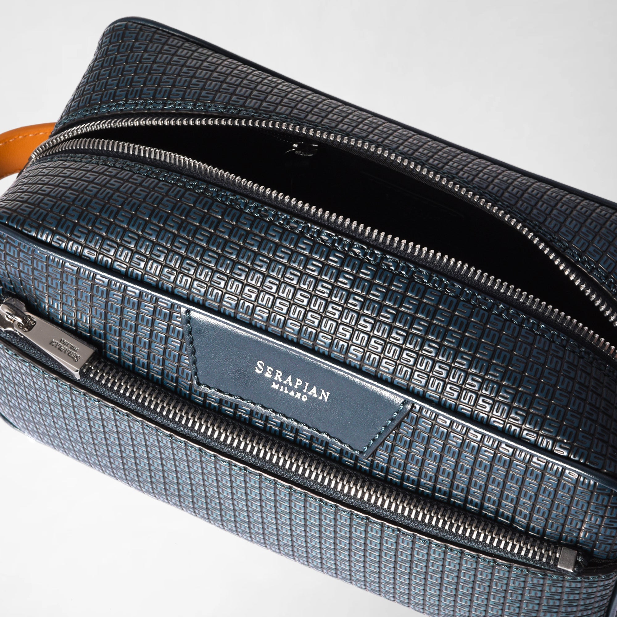 Trousse de toilette en toile stepan - Ocean Blue & Navy