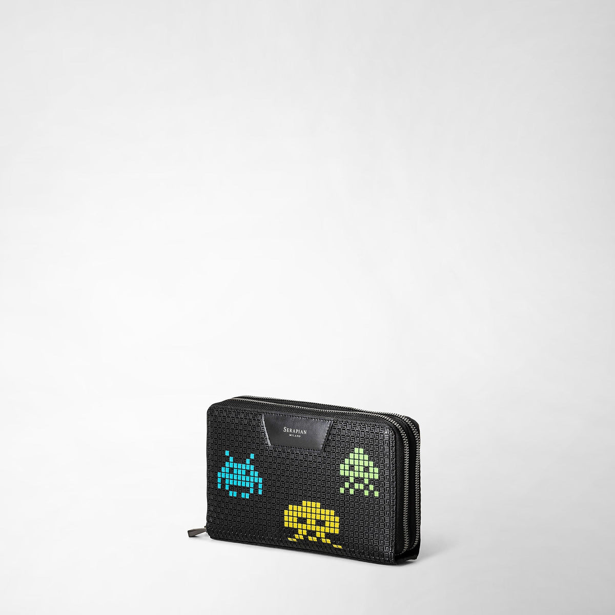 Travel compan Step Sust Space Invad Blk - Space Invaders Black