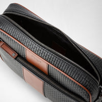 E/W messenger Stepan 72 Blk/Cuoio - Black & Cuoio