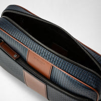 E/W messenger Stepan 72 Ocean/Cuoio - Ocean Blue & Cuoio