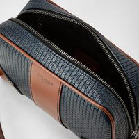 Clutch Stepan 72 Ocean/Cuoio - Ocean Blue & Cuoio