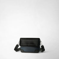 Sac à bandoulière en toile stepan - Ocean Blue & Black