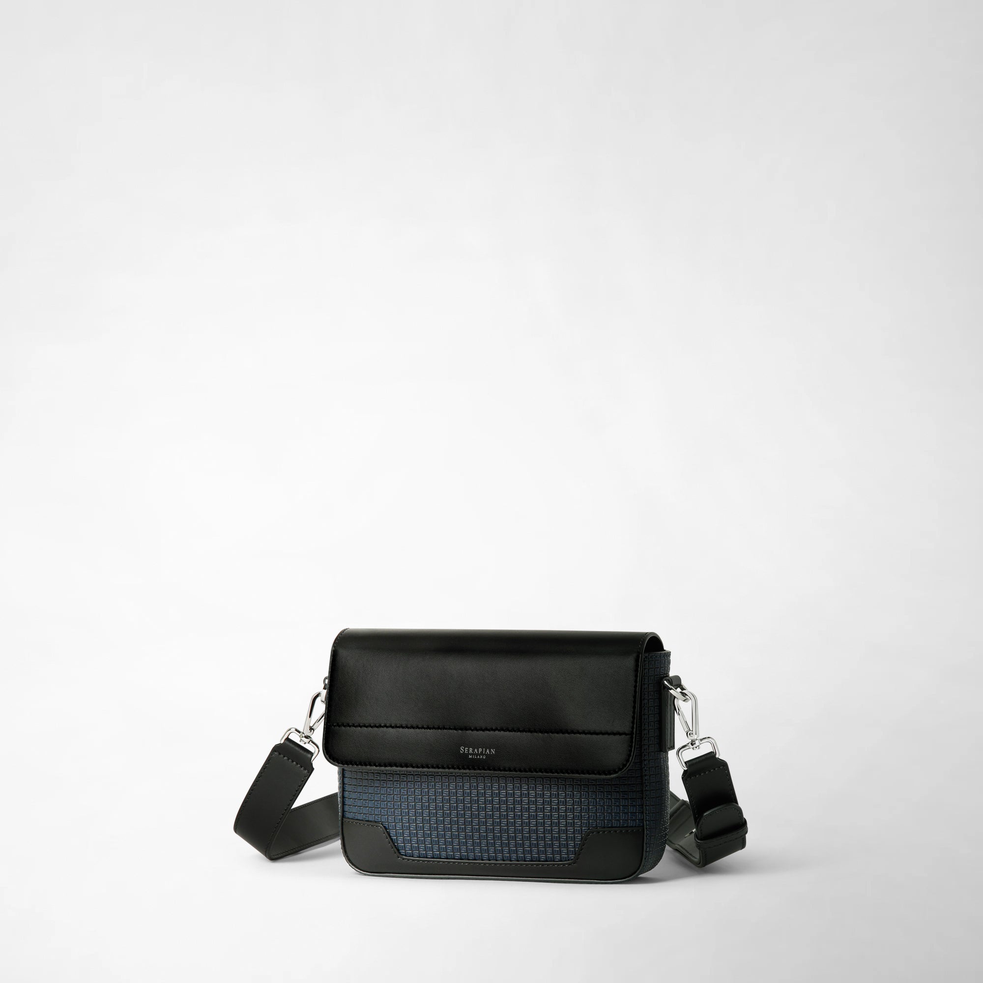 Sac à bandoulière en toile stepan - Ocean Blue & Black