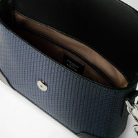 Sac à bandoulière en toile stepan - Ocean Blue & Black
