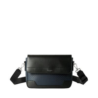 Sac à bandoulière en toile stepan - Ocean Blue & Black