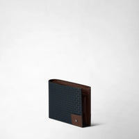 Portefeuille 4 cartes en cuir - Ocean & Cuoio