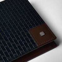 Portefeuille 4 cartes en cuir - Ocean & Cuoio