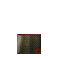 8 card stepan wallet - Khaki & Cuoio