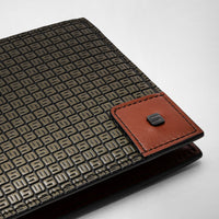 8 card stepan wallet - Khaki & Cuoio