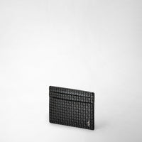 Porte-cartes 4 fentes en toile stepan - Asphalt Grey & Black
