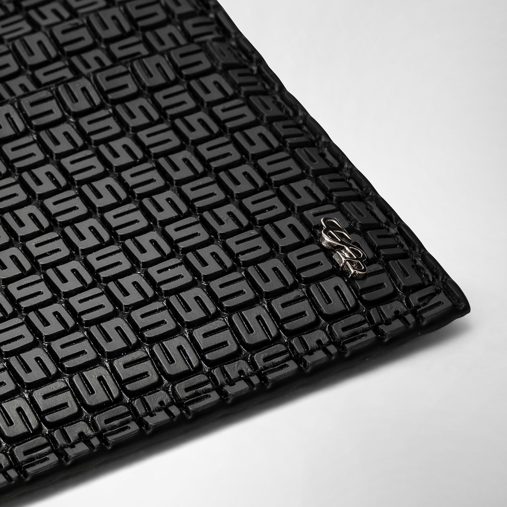 Porte-cartes 4 fentes en toile stepan - Asphalt Grey & Black