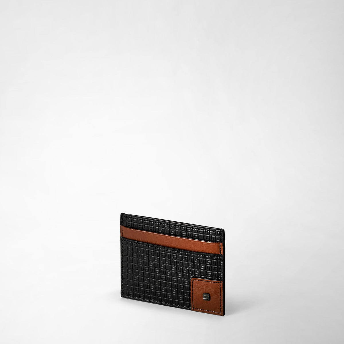 Pkt case 4cc Stepan 72 Blk/Cuoio - Black & Cuoio