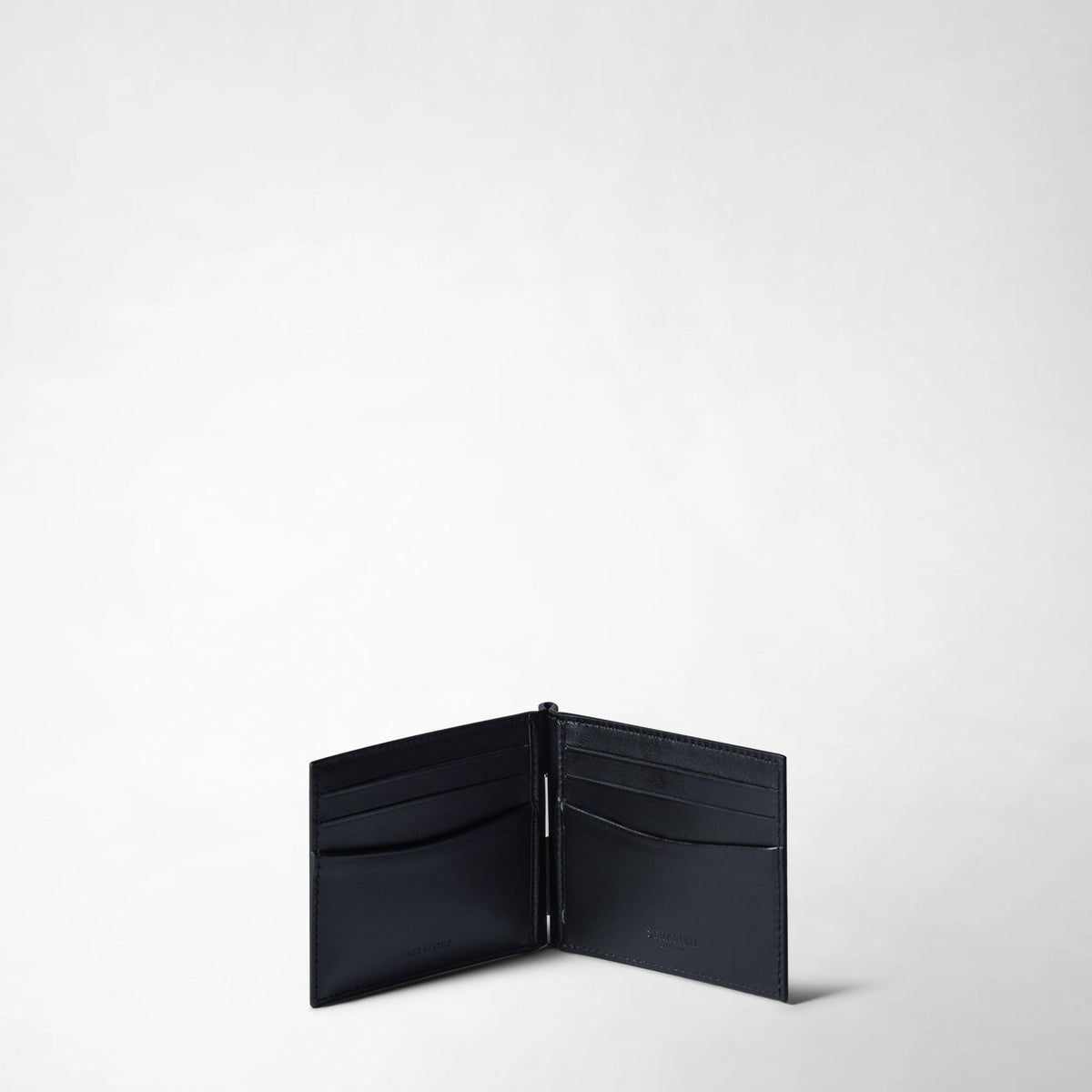 Billfold 6cc clip Stepan Sust Ocean/Blk - Ocean Blue & Black