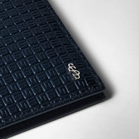 Billfold 6cc clip Stepan Sust Ocean/Blk - Ocean Blue & Black