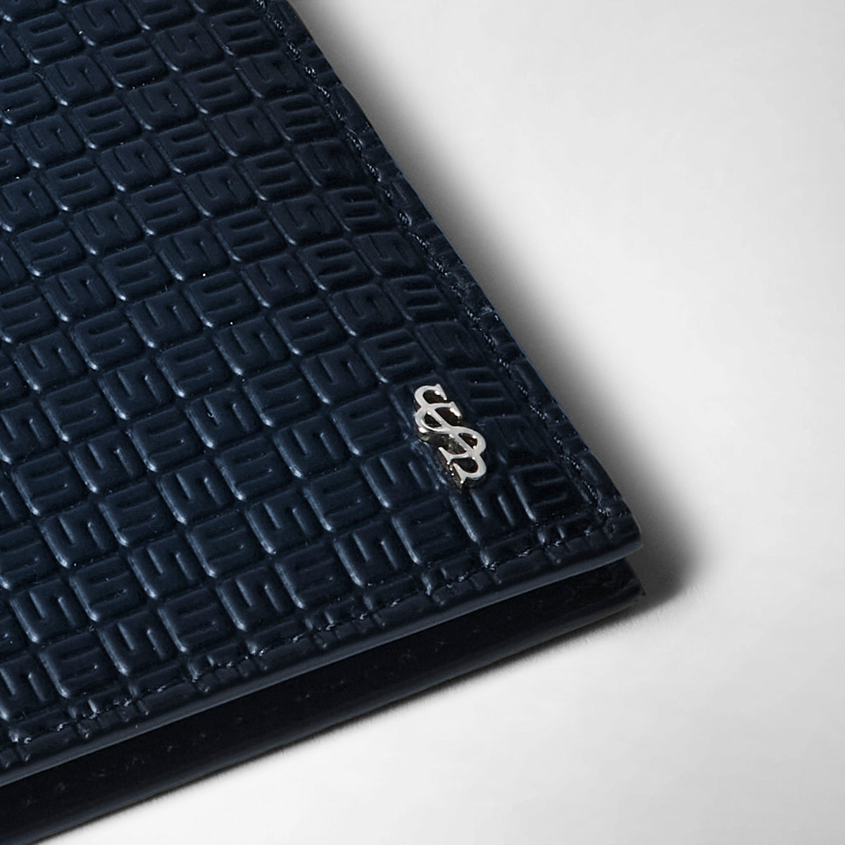 Billfold 6cc clip Stepan Sust Ocean/Blk - Ocean Blue & Black