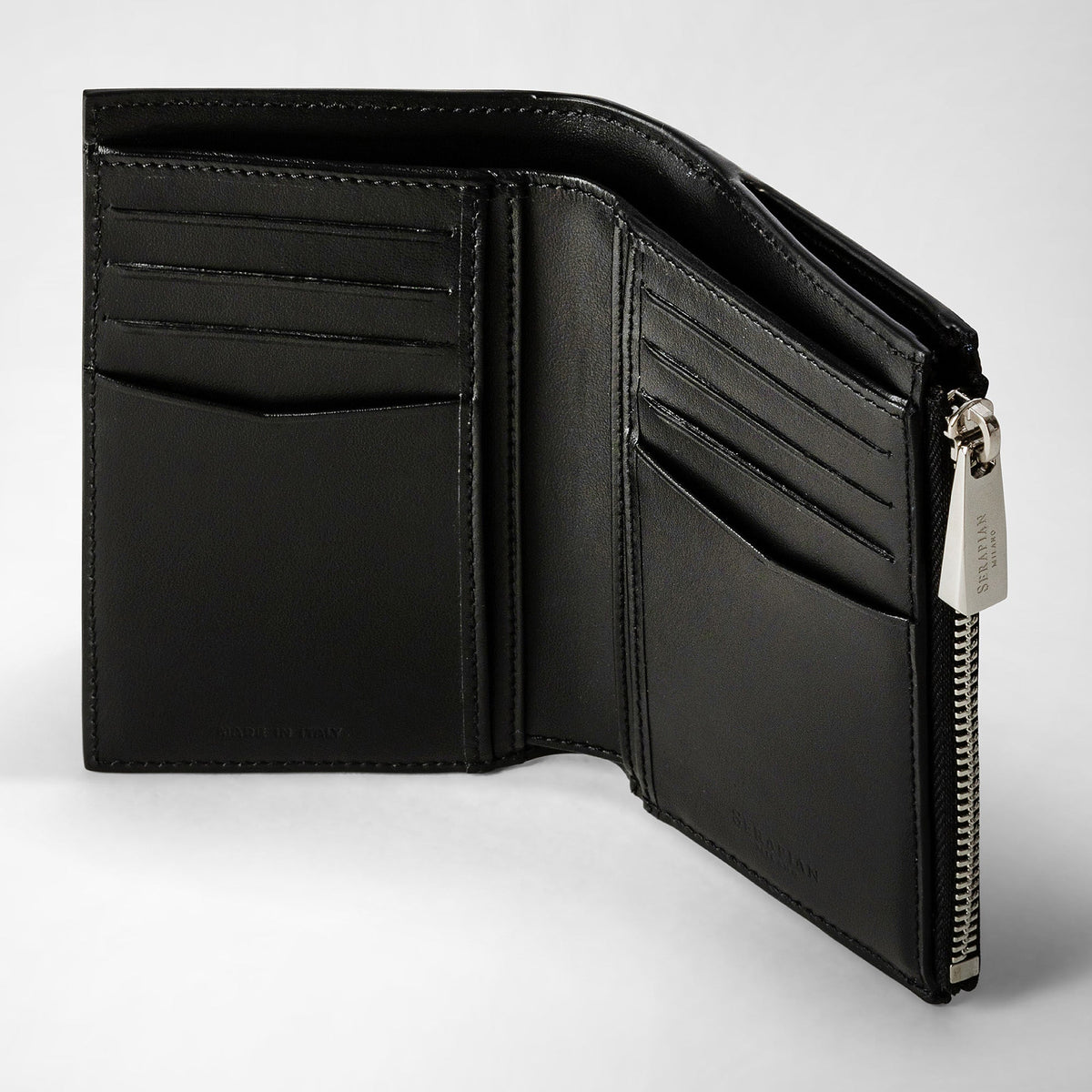 Vert billf w/zip Stepan Sust Ocean/Blk - Ocean Blue & Black