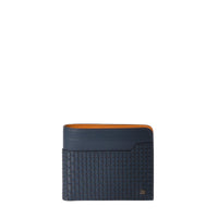 Portefeuille 6 cartes en toile stepan - Ocean Blue & Navy