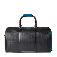 Sac de voyage Holdall en toile stepan - Black & Petrol