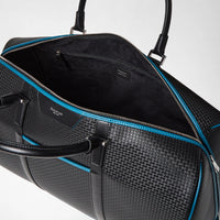 Sac de voyage Holdall en toile stepan - Black & Petrol
