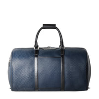Sac de voyage Holdall en toile stepan - Ocean Blue & Black