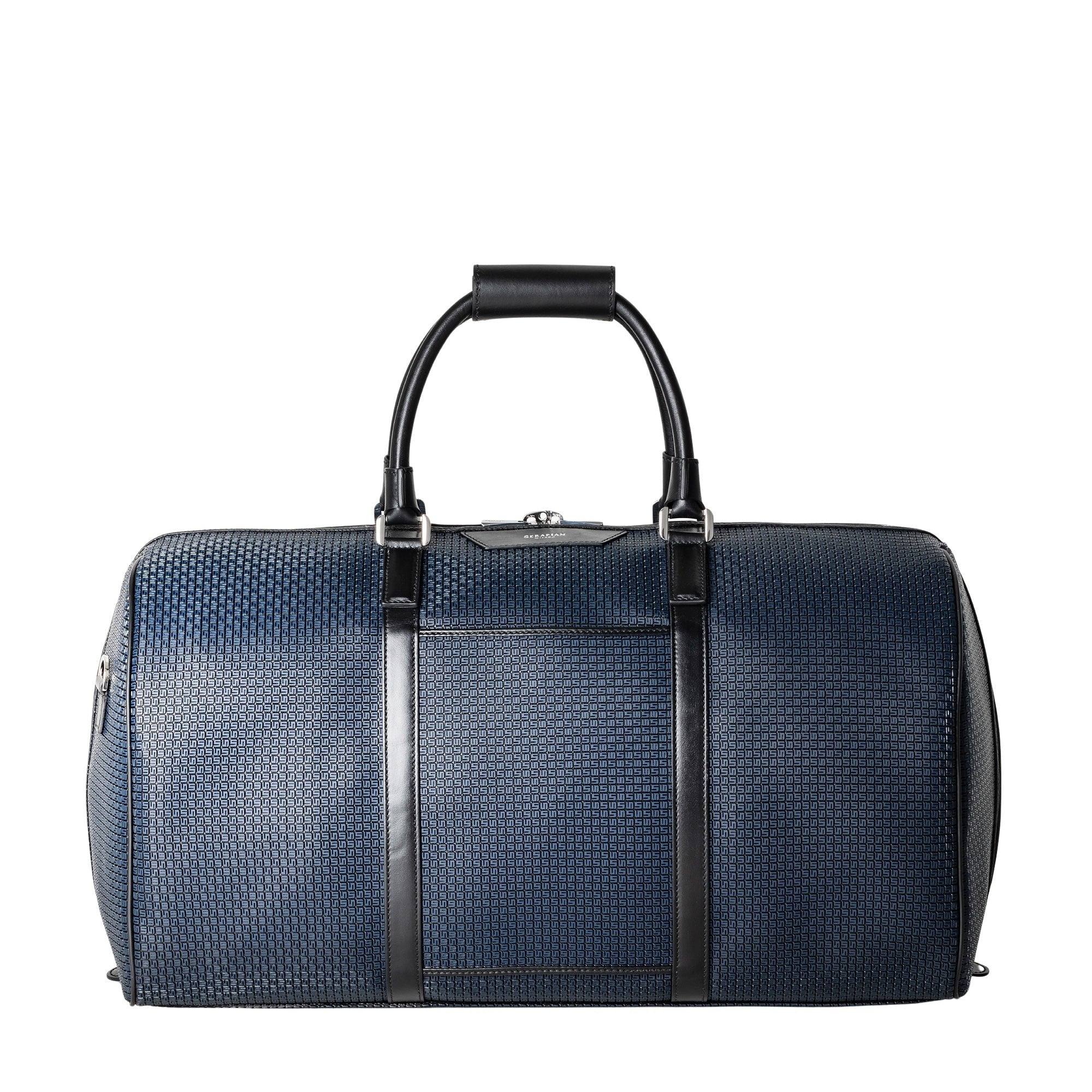 Sac de voyage Holdall en toile stepan - Ocean Blue & Black