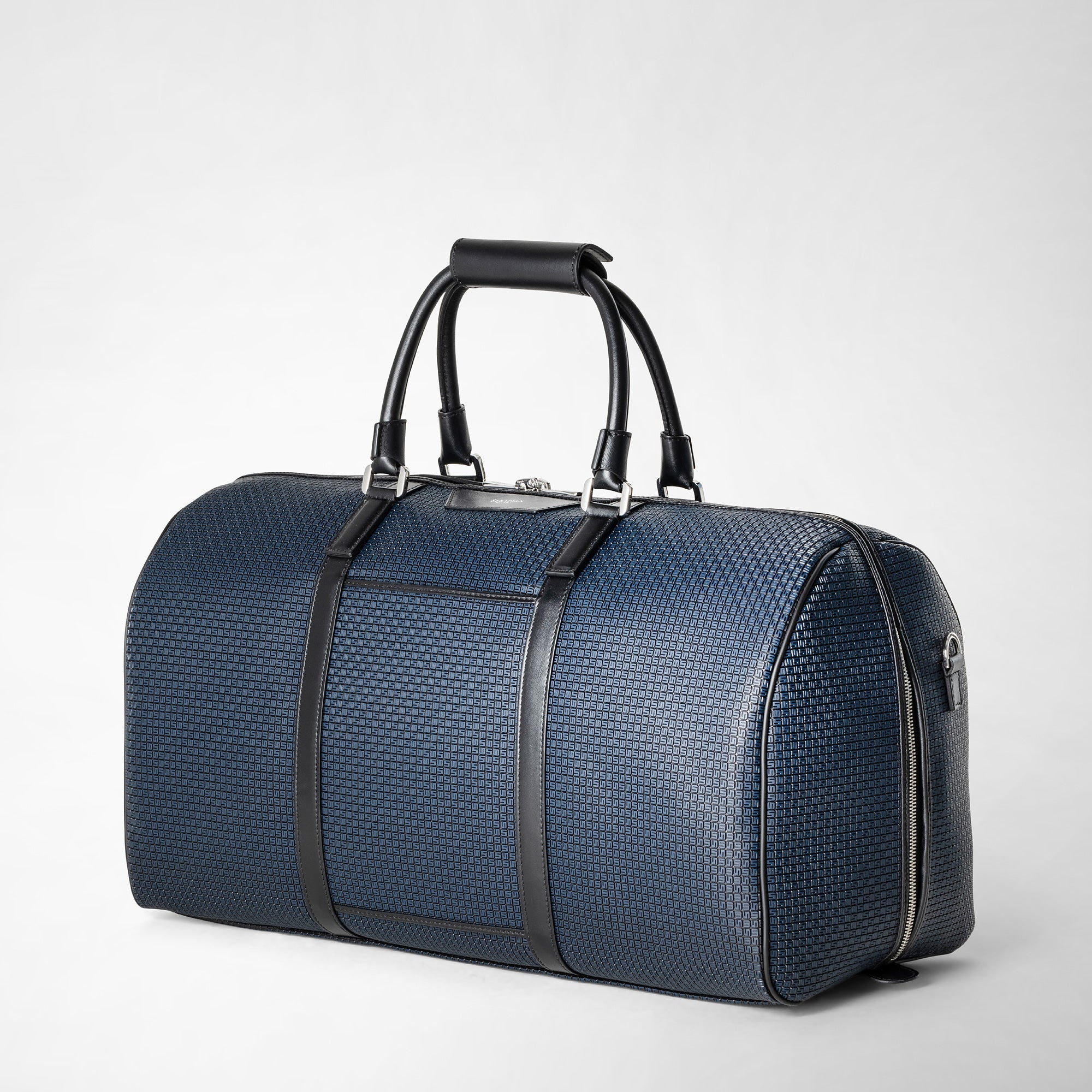 Sac de voyage Holdall en toile stepan - Ocean Blue & Black