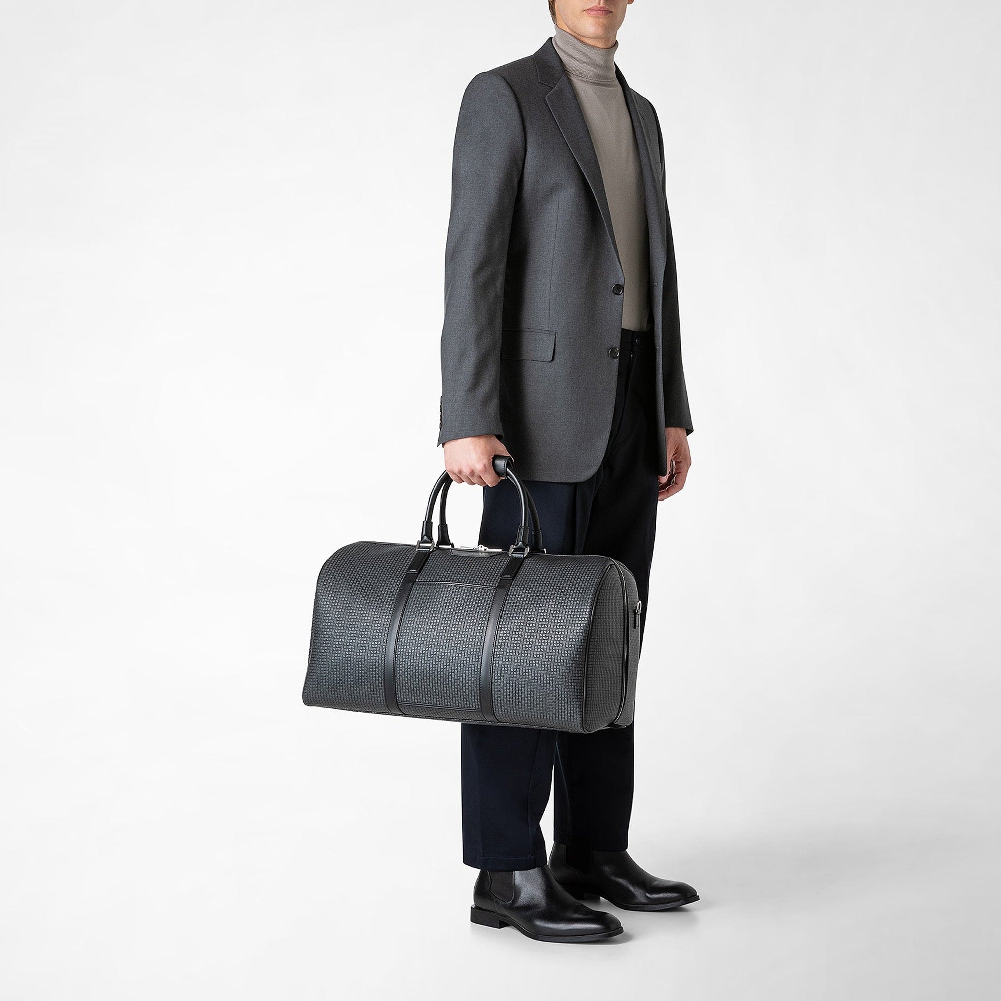 Sac de voyage Holdall en toile stepan - Asphalt