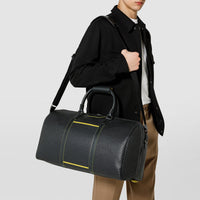 Small holdall Stepan Sust Asphalt/Anthracite/Curry - Asphalt & Curry