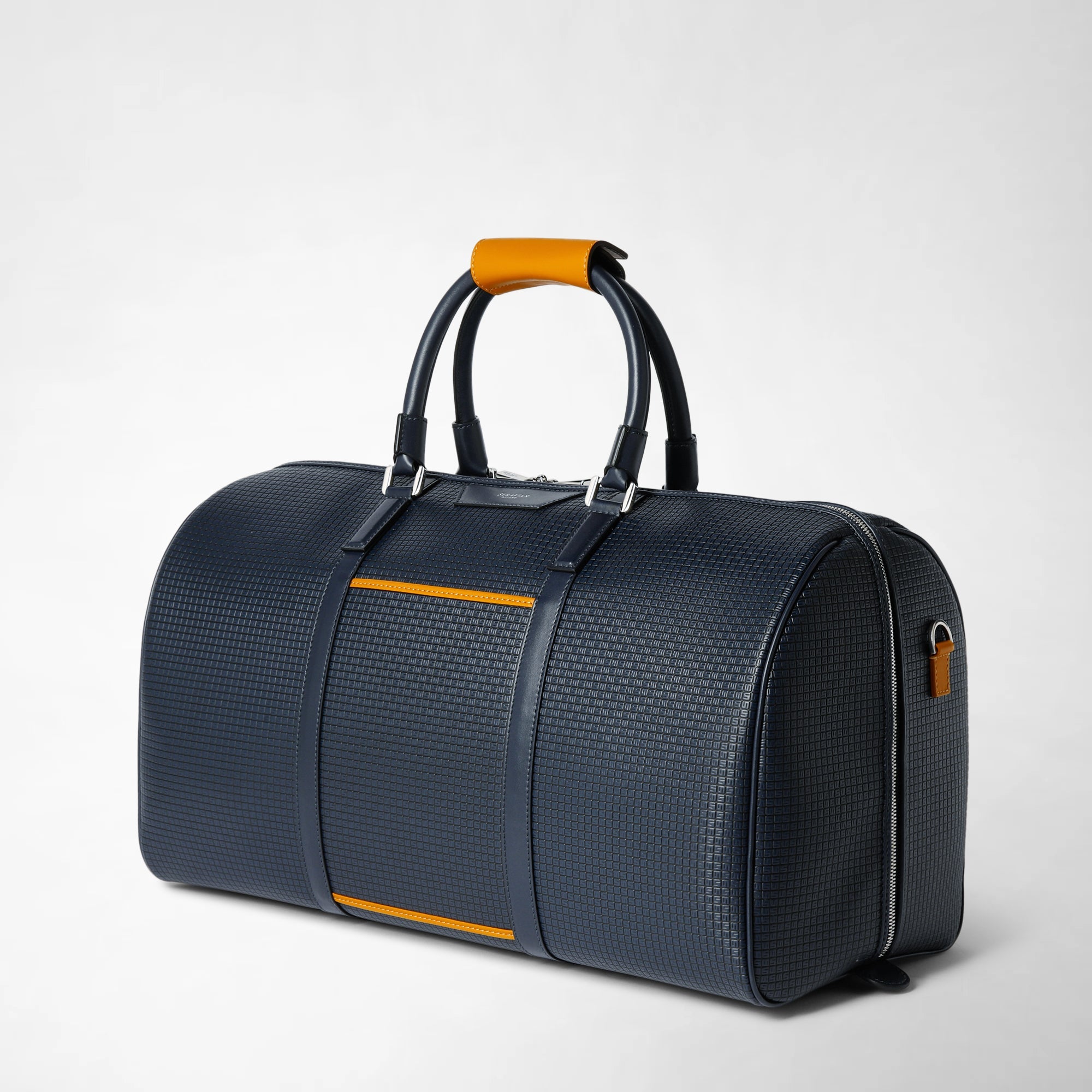 Sac de voyage Holdall en toile stepan - Ocean Blue & Navy