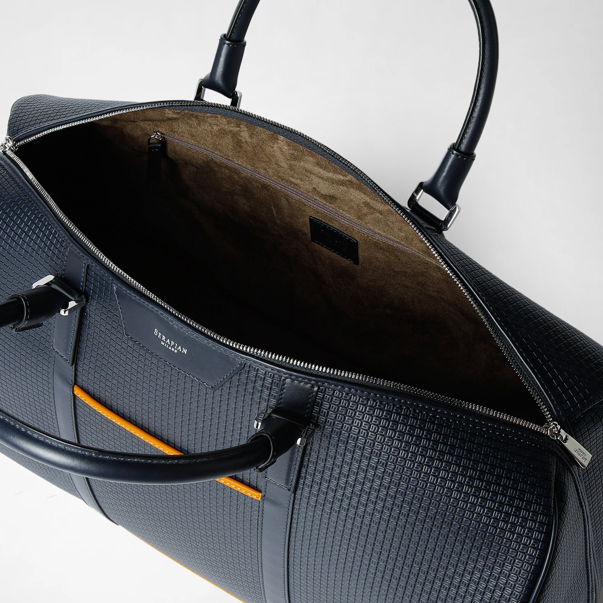 Sac de voyage Holdall en toile stepan - Ocean Blue & Navy