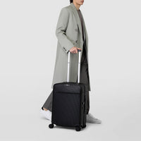 Valise cabine en toile stepan - Black & Black Eclipse