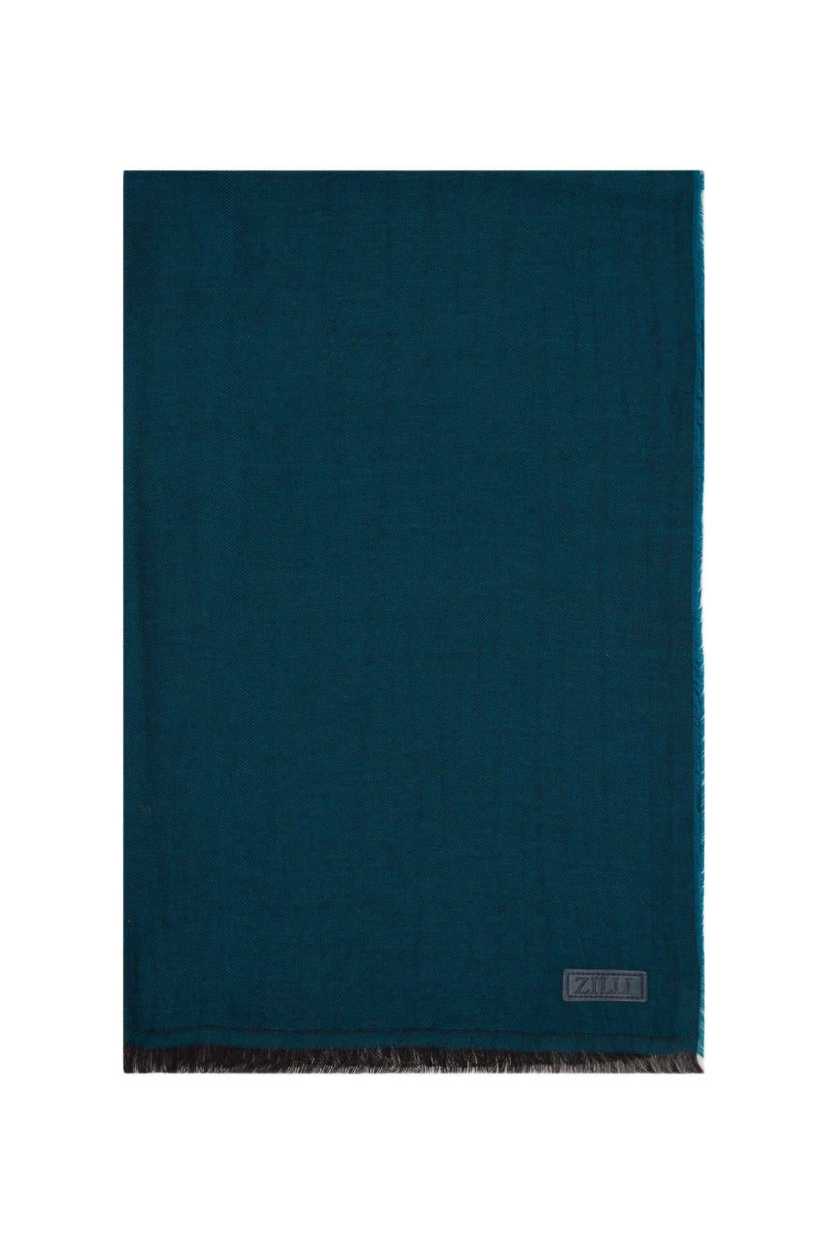 Écharpe en cachemire et soie mélangée - Deep Malachite