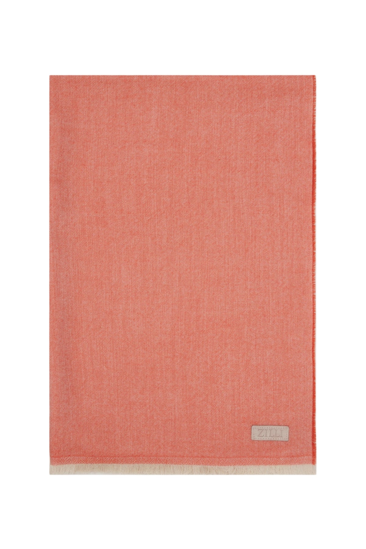 Écharpe en cachemire et soie mélangée - Burnt Orange