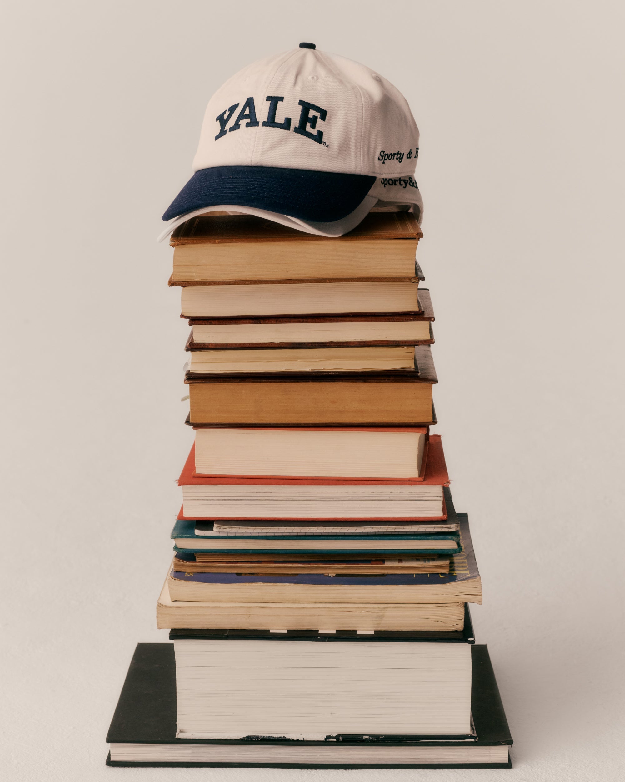 Casquette Yale Classic - Blanc/Bleu marine