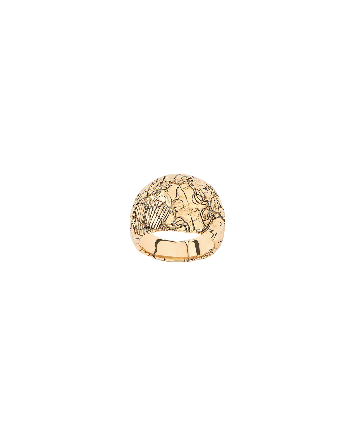 Bague Rosalba Bague Metal Grave  - Doré