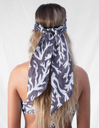 Foulard Milla - Grey Coral