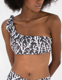 Haut de maillot Carla - Grey Coral