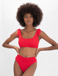 Haut de maillot Shalom - Ruby Waffle