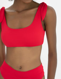 Haut de maillot Shalom - Ruby Waffle