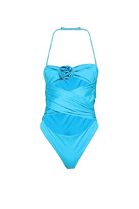 Maillot de bain à découpes - Pool Blue