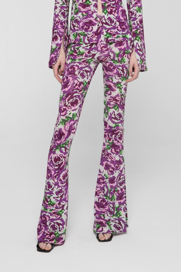 Pantalon - Stampa Fiore