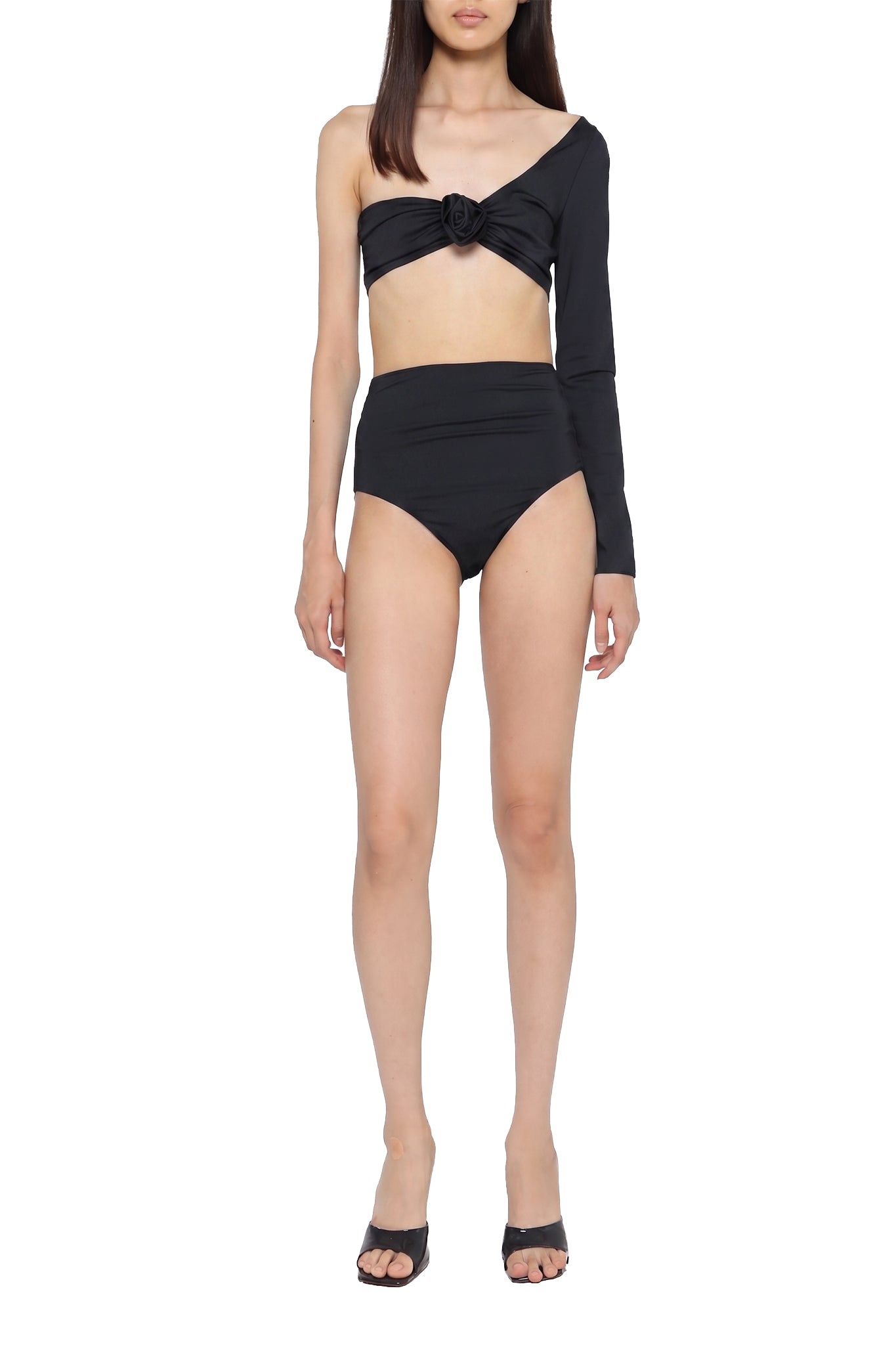 Maillot de bain à découpes - Black